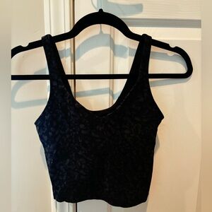 Lululemon cheetah print design align tank top
